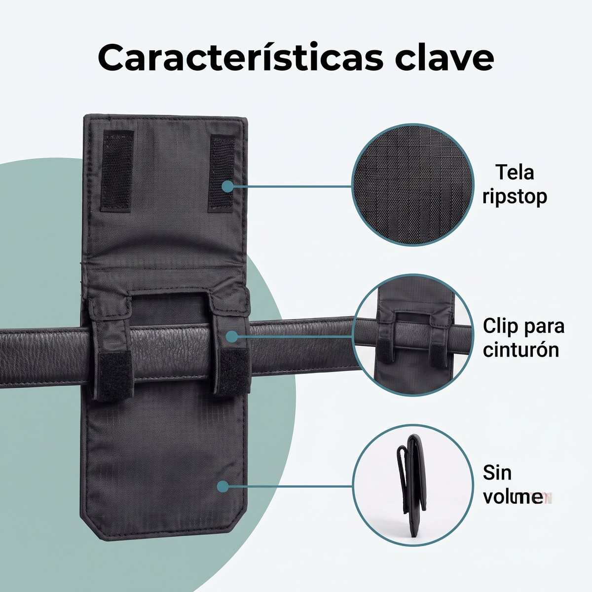 Características clave de la cartera oculta